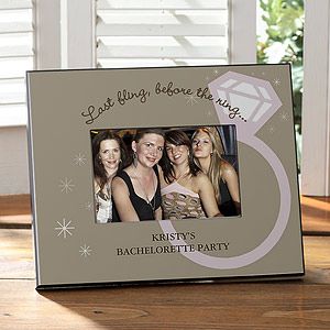 Personalized Bachelorette Party Picture Frame   Last Fling