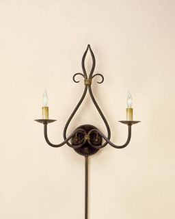 Icon 2 Light Wall Sconces in Old Iron/Old Brass 5517