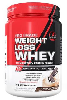 Image Sports   Pro Grade Weight Loss Whey Cookies NCream 23 Servings   1.97 lbs.