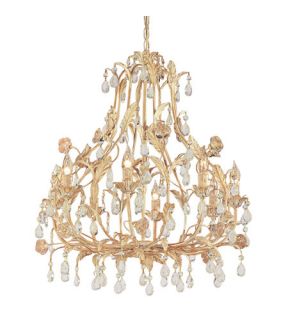 Athena 8 Light Chandeliers in Champagne 4908 CM