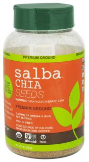 Salba Smart   Organic Salba Chia Premium Ground   9 oz.