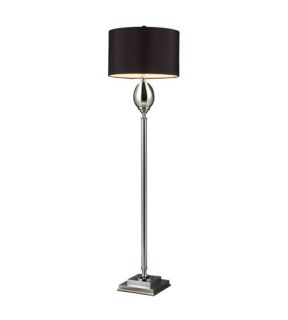 Waverly 1 Light Floor Lamps in Chrome Plated Glass D1427B