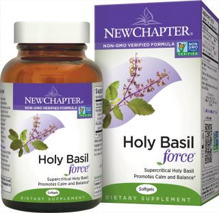 New Chapter   Supercritical Holy Basil   60 Softgels