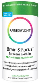 Rainbow Light   Brain & Focus Multivitamin   90 Tablets