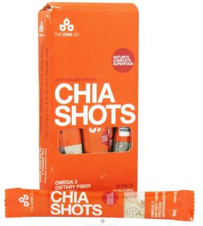 The Chia Co   Chia Shots Australian Grown   10 Pack