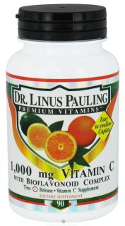 Dr. Linus Pauling   Vitamin C With Bioflavonoid Complex 1000 mg.   90 Caplets