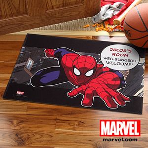 Personalized Spiderman Doormat