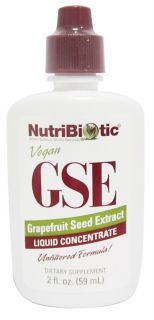 Nutribiotic   GSE   Grapefruit Seed Extract Liquid Concentrate   2 oz.