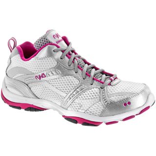 Ryka Enhance 2 Mid ryka Womens Aerobic & Fitness Shoes White/Silver/Pink/Gray