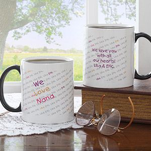 Her Little Ones Personalized Coffee Mug for Mom & Grandma
