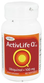 Enzymatic Therapy   ActivLife Q10 Ubiquinol 100 mg.   60 Softgels DAILY DEAL