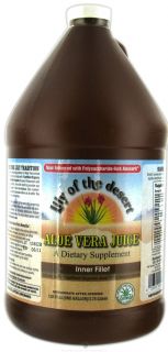 Lily Of The Desert   Aloe Vera Juice Organic Gallon   128 oz.