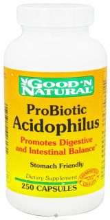 Good N Natural   ProBiotic Acidophilus   250 Capsules