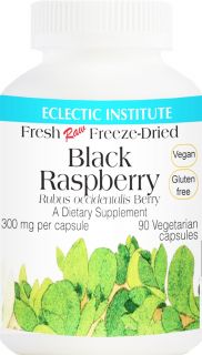 Eclectic Institute   Black Raspberry 300 mg.   90 Vegetarian Capsules
