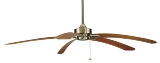 Windpointe Indoor Ceiling Fans in Antique Brass MA7500AB 220