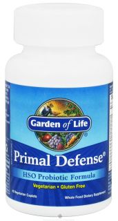 Garden of Life   Primal Defense HSO Probiotic Formula   45 Vegetarian Caplet(s)