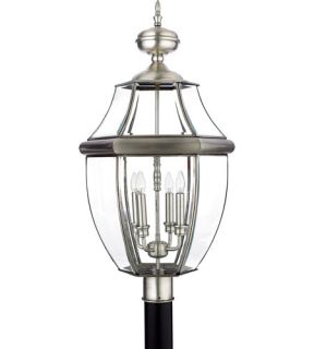 Newbury 4 Light Post Lights & Accessories in Pewter NY9045P