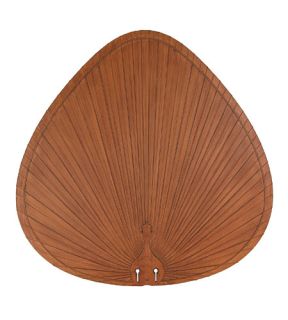 Isle Plastic Fan Blades in Composite Palm Brown/Red BPP1BR
