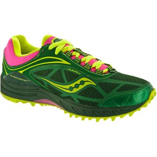 Saucony Peregrine 3 Saucony Womens Running Shoes Green/Pink/Citron
