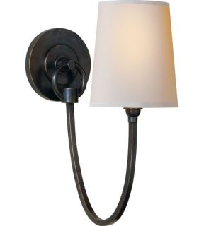 Thomas Obrien Reed 1 Light Wall Sconces in Bronze With Wax TOB2125BZ NP