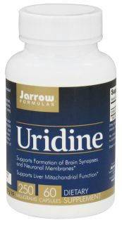 Jarrow Formulas   Uridine 250 mg.   60 Capsules