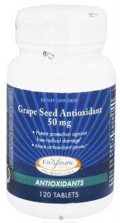 Enzymatic Therapy   Grape Seed Antioxidant 50 mg.   120 Tablets