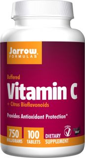 Jarrow Formulas   Vitamin C (Buffered) 750 mg.   100 Tablets