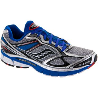 Saucony Guide 7 Saucony Mens Running Shoes Silver/Blue/Black