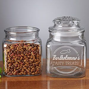 Personalized Cat Treat Jar   Kitty Diner