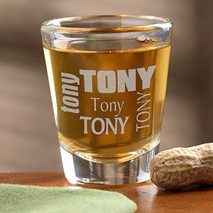 Personalized Shot Glass   First Name