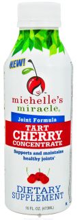 Michelles Miracle   Tart Cherry Concentrate Joint Formula   16 oz.