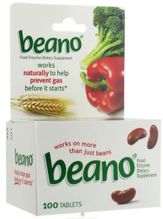 Beano   Food Enzyme   100 Tablets