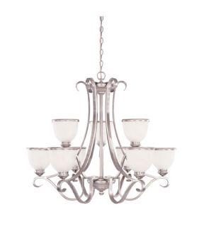 Willoughby 9 Light Chandeliers in Pewter 1 5778 9 69