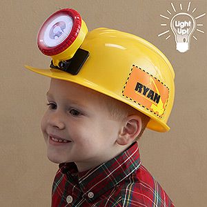 Personalized Kids Construction Hard Hat