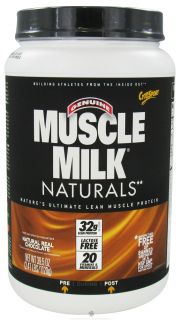 Cytosport   Muscle Milk Genuine Natures Ultimate Lean Muscle Protein Natural Real Chocolate   2.47 lbs.