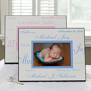 Personalized Baby Picture Frame   New Arrival   Border