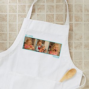 Personalized Kids Photo Aprons   Three Photos   Picture Perfect