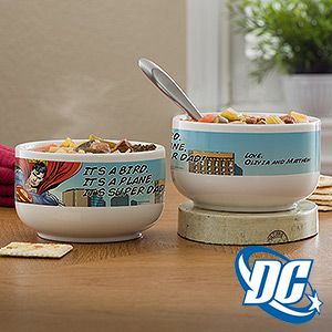 Fathers Day Gifts    DC Comics® Superman Personalized Bowl