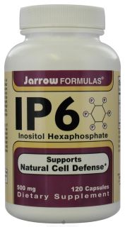 Jarrow Formulas   IP6 (Inositol Hexaphosphate) 500 mg.   120 Capsules