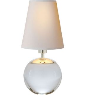 Thomas Obrien Terri 1 Light Table Lamps in Crystal TOB3051CG NP