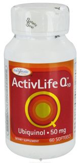 Enzymatic Therapy   ActivLife Q10 Ubiquinol 50 mg.   60 Softgels