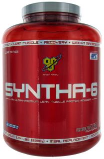 BSN   Syntha 6 Sustained Release Protein Powder Chocolate Milkshake   5.04 lbs.