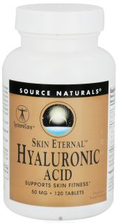 Source Naturals   Skin Eternal Hyaluronic Acid 50 mg.   120 Tablets
