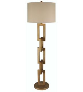 Linque 1 Light Floor Lamps in Antique Gold TF7576