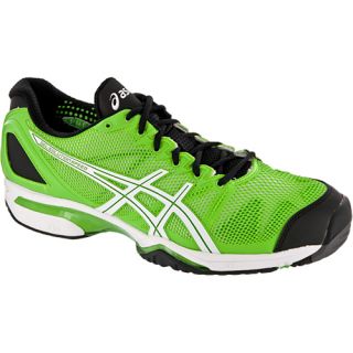 ASICS GEL Solution Speed ASICS Mens Tennis Shoes Neon Green/White/Black