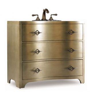 Cole & Co. 38 Designer Series Collection Marilyn Sink Chest   Antique Silver an