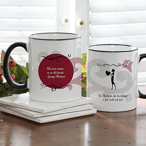 Womens Personalized Friendship Coffee Mug