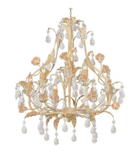 Athena 6 Light Chandeliers in Champagne 4906 CM