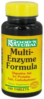 Good N Natural   Multi Enzyme Formula   100 Tablets