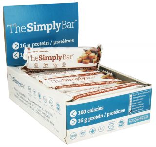 The Simply Bar   Protein Bar Caramel Peanut   1.4 oz.